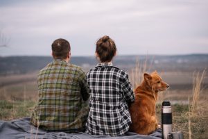 Dogs can help with the grief process